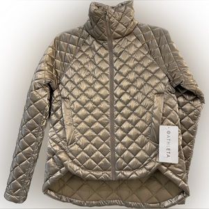 New with tags, Athleta Women’s Metallic Jacket, size L